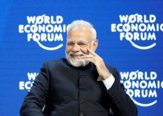 Modi Spoke Like A Global Leader At WEF: India 1