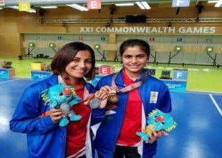 CWG2018: Manu Bhaker, Heena Sidhu Grabs Gold, Silver; Expectations High On Mary Kom 1