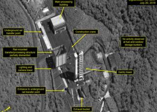 Satellite Images Reveal North Korea Halts Dismantling Missile Launching Sites 1