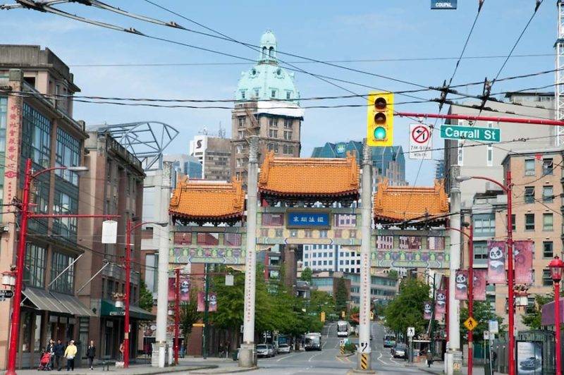 Vancouver Chinatown in British Columbia, Canada 1