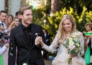 YouTuber Felix weds longtime girlfriend Marzia