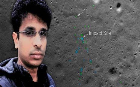 Indian engineer spots Chandrayaan-2 lander Vikram; Nasa congratulates