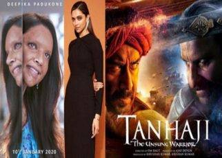 Deepika’s Chhapaak crashes, Devgn's Tanhaji grabs box office