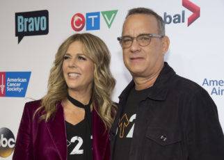 Oscar Winning Star Tom Hanks and his wife tested positive for covid-19 1