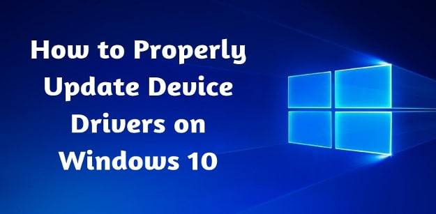 How to Update Device Drivers in Windows 10 Easily in 2020 7