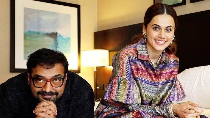 Taapsee pannu and anurag kashyap under IT raid