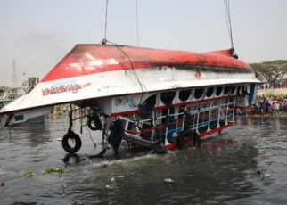 26 people die in Bangladesh ferry crash ahead of national lockdown