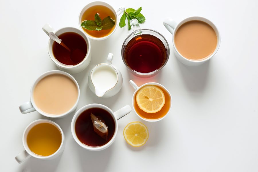 Different Types of Tea and The Health Benefits of Tea