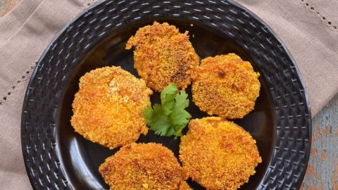 Mouthwatering Twist On Classic Dishes: Fish Cutlet With Rice, Onion Chicken Rings